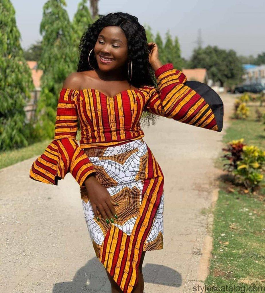 20 PICTURES - Trending Ankara Styles For Ladies - African Designs