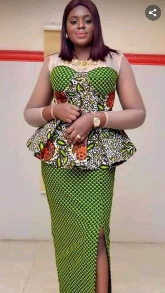 Pictures Trending and Fascinating Ankara Designs For Classy Ladies (10)