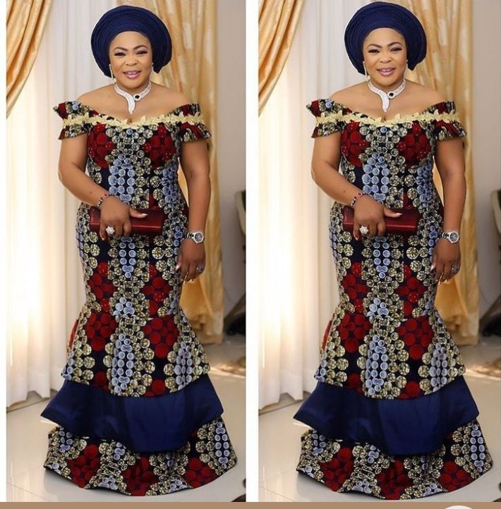 Pictures Trending and Fascinating Ankara Designs For Classy Ladies (17)
