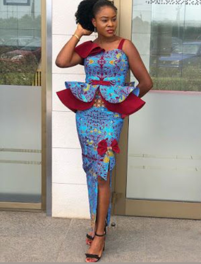Pictures Trending and Fascinating Ankara Designs For Classy Ladies (5)