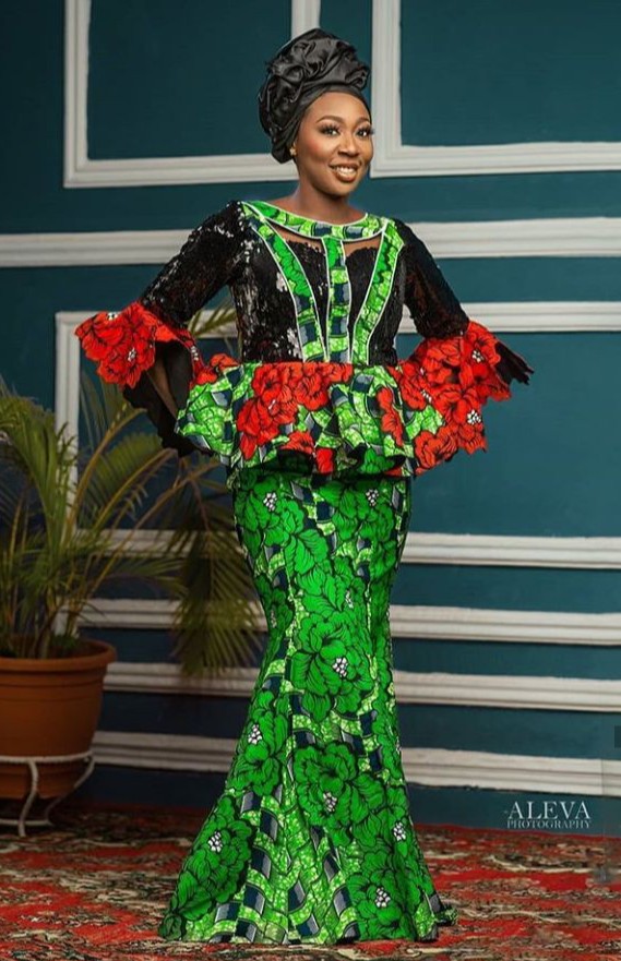 Pictures Trending and Fascinating Ankara Designs For Classy Ladies (8)