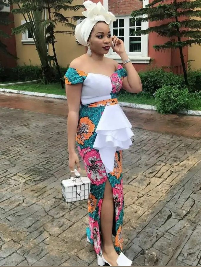 Pictures Trending and Fascinating Ankara Designs For Classy Ladies (9)