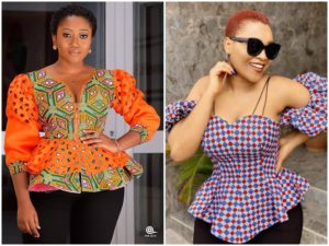 Elegant Ankara Blouses For Beautiful Ladies - Fashion And Styles 2020