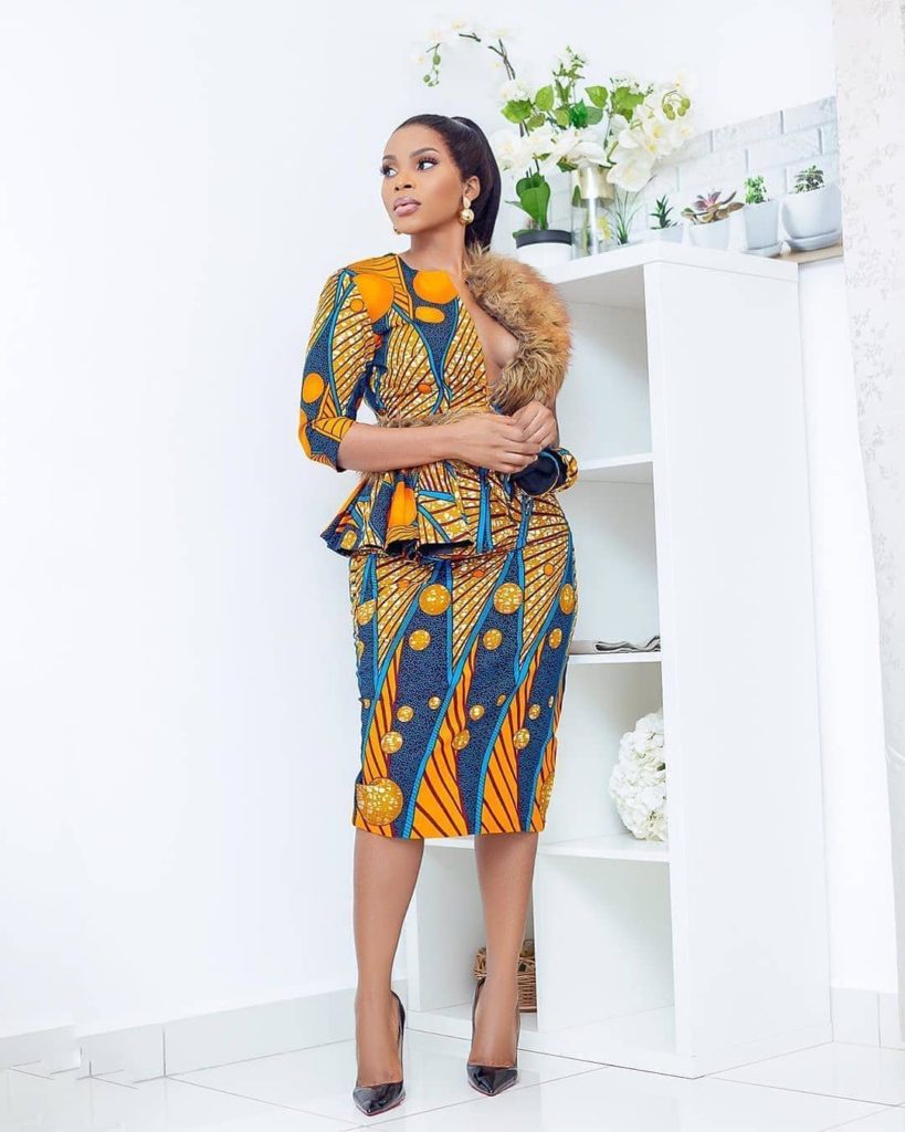 African Skirt and Blouse Dresses