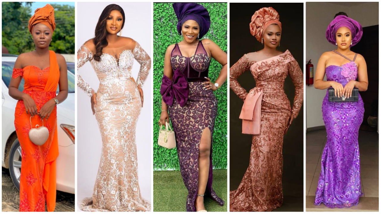 Asoebi styles for lace store 2019