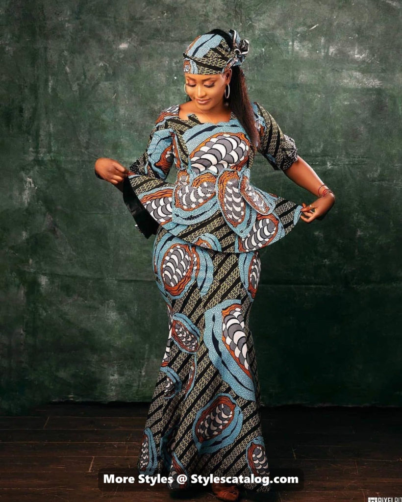 Latest Ankara Gown Styles