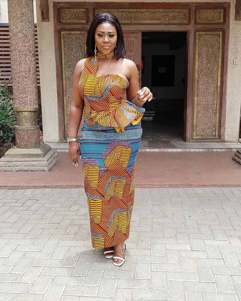 Elegant Ankara Skirt and Blouse Styles for Women - Latest African Fashion Designs For You.