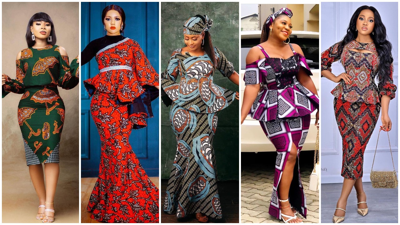 Exclusively Stunning Ankara Skirt and Blouse Styles for Africans