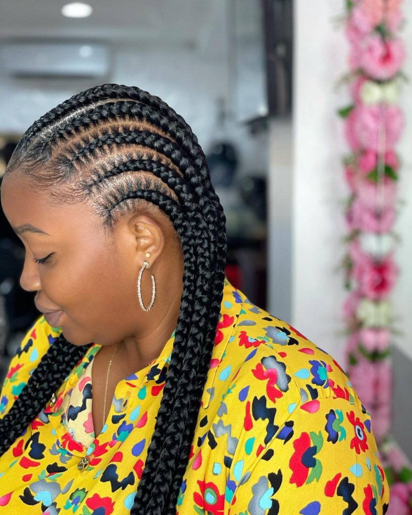 70 Stunning Feed-In Braids Hairstyles for Black Hair