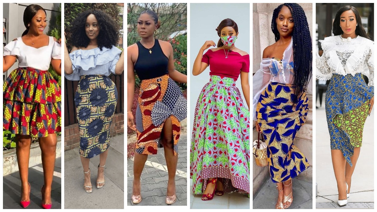 80+ Creative Ideas For Ankara Skirts You Should Rock For a Fascinating Feminine Look