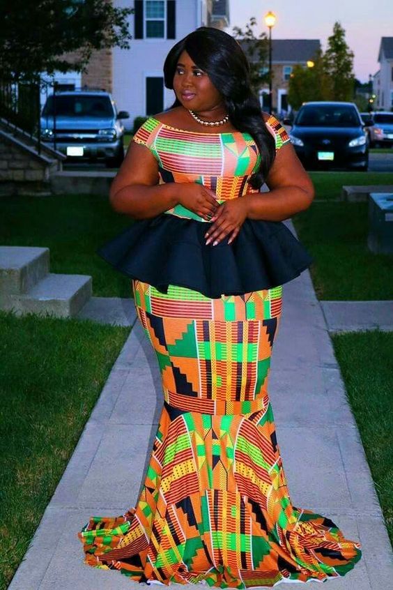 The Latest Kente Fashion Dresses For Cute Ladies You will Love