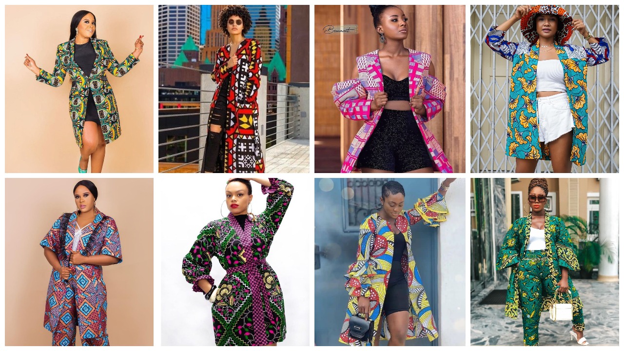 40 Images Best Ankara Kimono Jacket Styles That You Should See