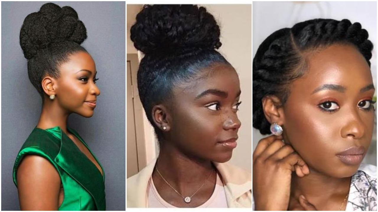 5 Simple Natural Hairstyles For Work