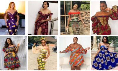 Ladies, See Gorgeous Ankara Off-Shoulder Designs You Can Rock To Your First Date