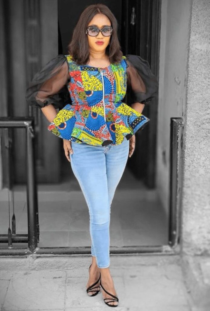 Classic African Tailored Ankara Blouse Styles For Weekend Slay ...