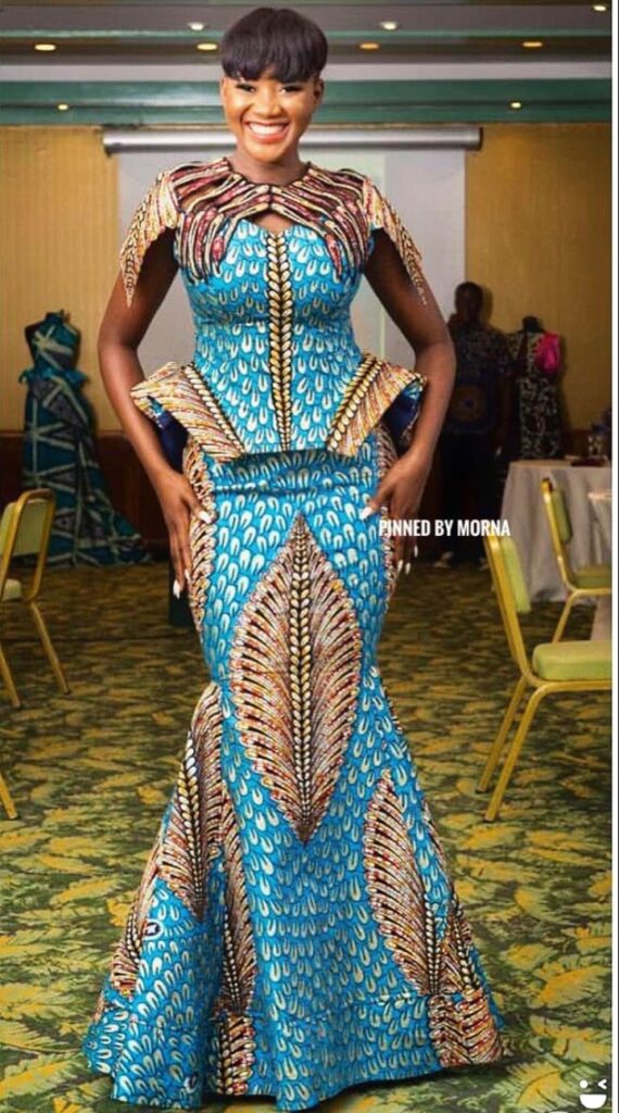 Ankara Style Dress Ideas for the Modern Glamorous African Woman (12)