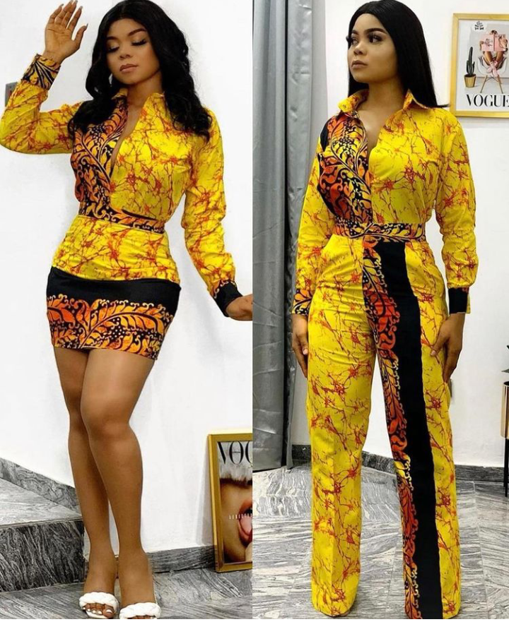 Ankara Jumpsuit Dress