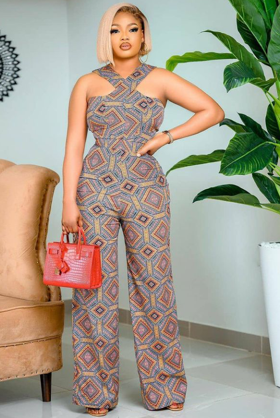 Ankara Jumpsuit Dress