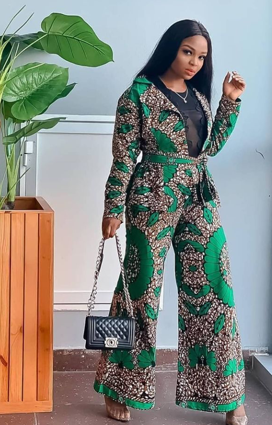 Ankara Jumpsuit Dress