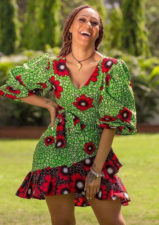 Ankara Short Gowns