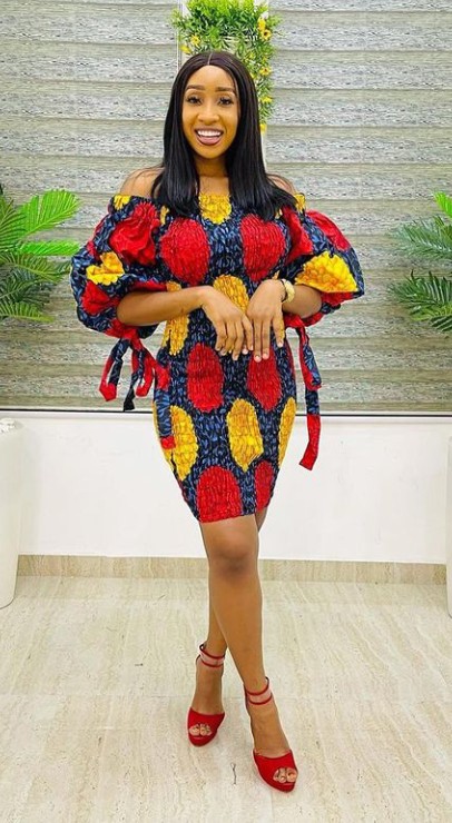 Ankara Short Gowns