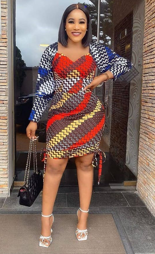 Ankara Short Gowns