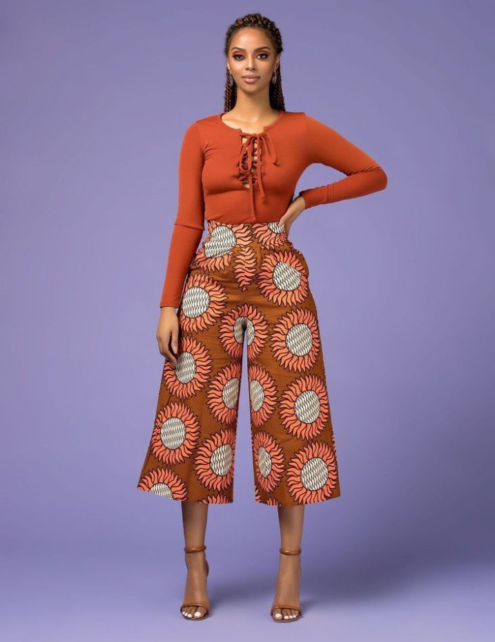 Ankara Trousers for women