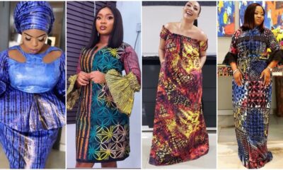 25 PHOTOS Of The Fabulous African Styles You Can Make With Kampala/Adire Fabrics