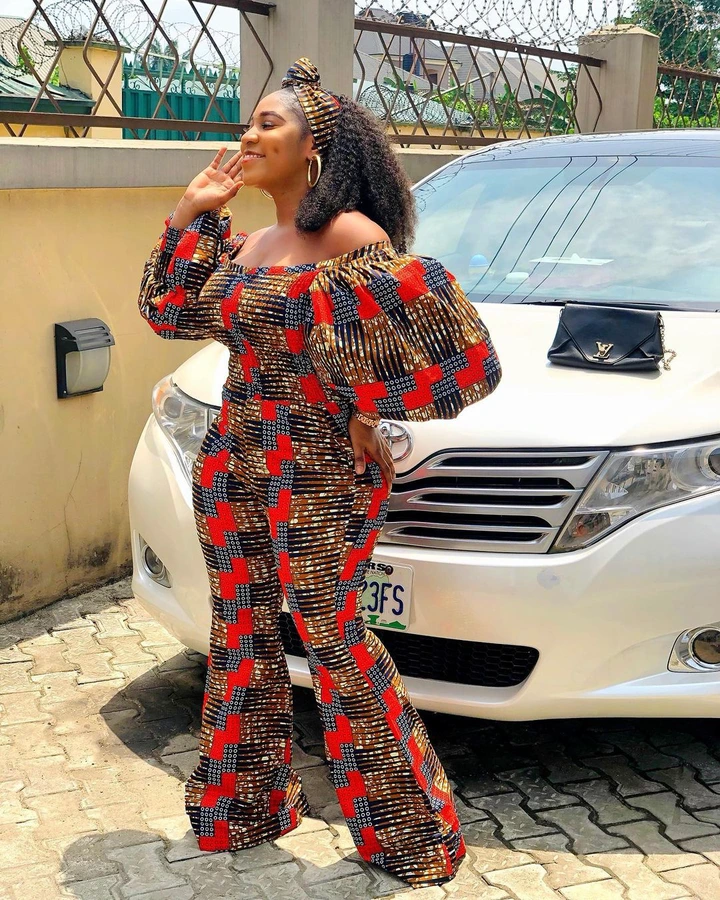 62 Customized Gowns, Skirt And Blouse Combination Styles, And jumpsuits Ladies Can Rock This Easter (34)