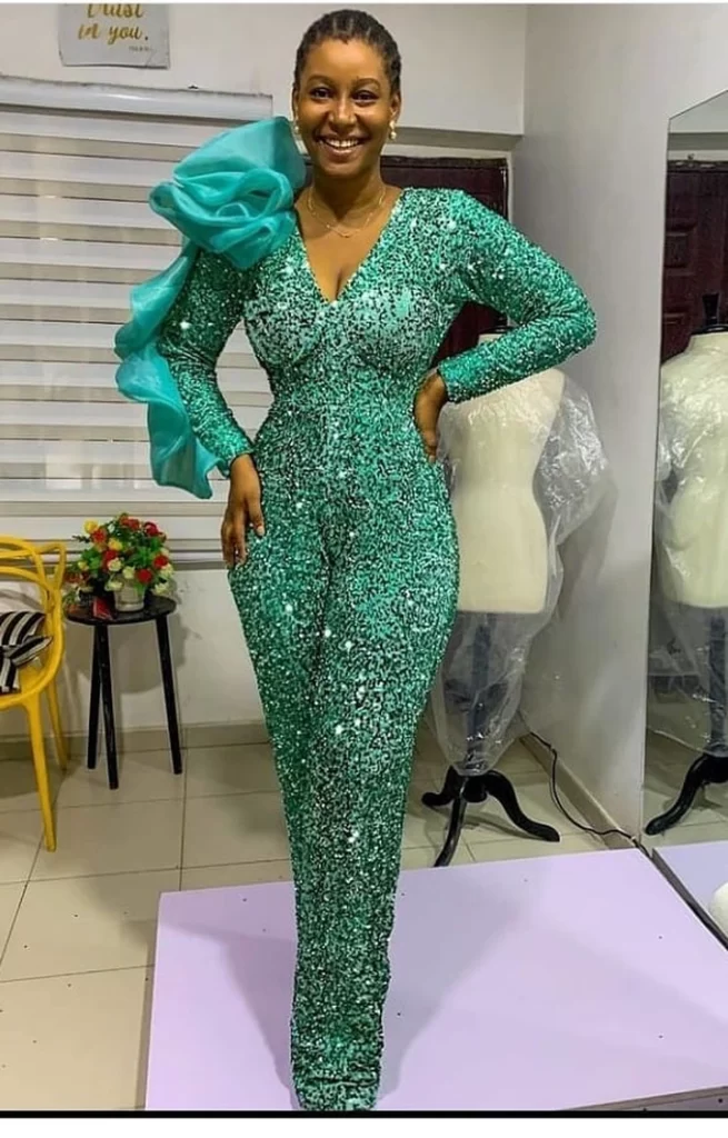 62 Customized Gowns, Skirt And Blouse Combination Styles, And jumpsuits Ladies Can Rock This Easter (4)