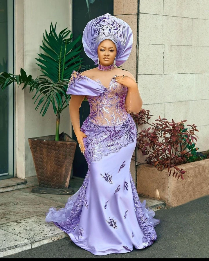 62 Customized Gowns, Skirt And Blouse Combination Styles, And jumpsuits Ladies Can Rock This Easter (46)
