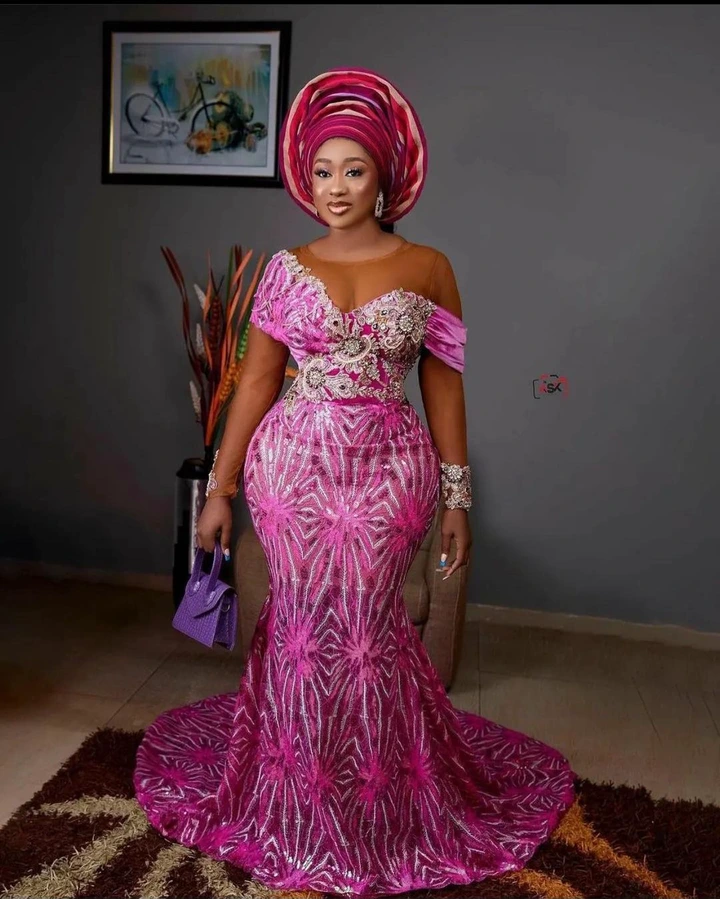 62 Customized Gowns, Skirt And Blouse Combination Styles, And jumpsuits Ladies Can Rock This Easter (57)