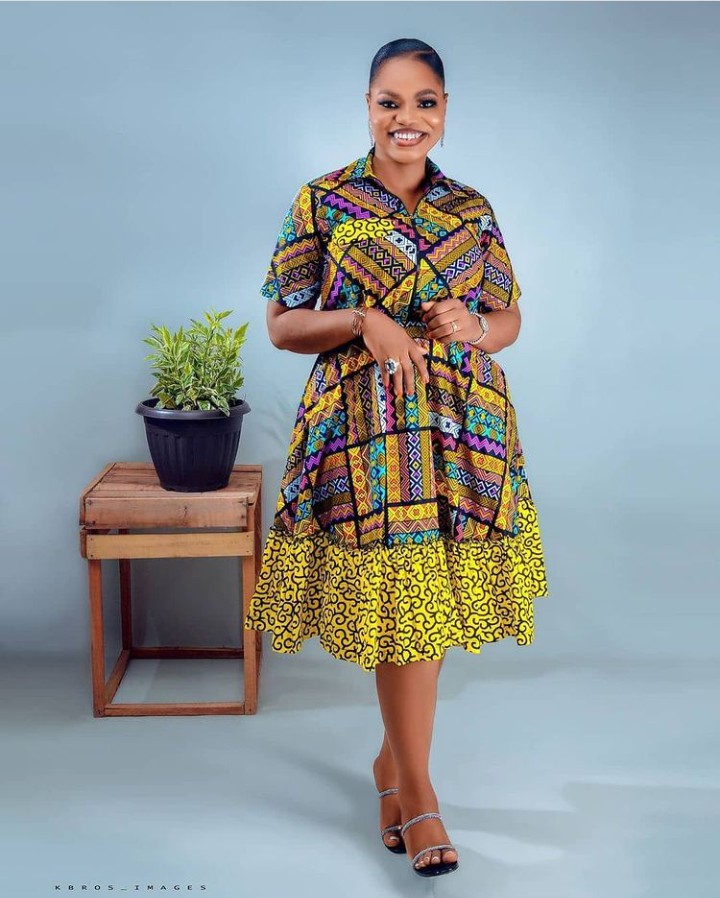 Adorable Ankara Short Gown Styles For Stylish And Classy Looks (1)