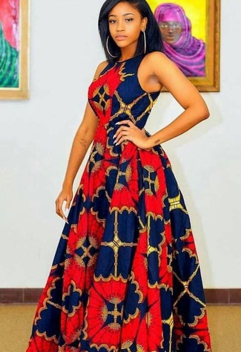 African Maxi Dress Styles-30 Long Dress Styles for Ladies (18)