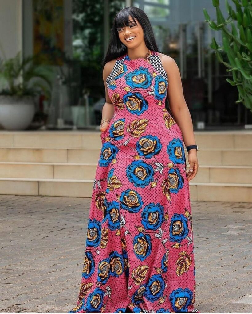 African Maxi Dress Styles-30 Long Dress Styles for Ladies (4)