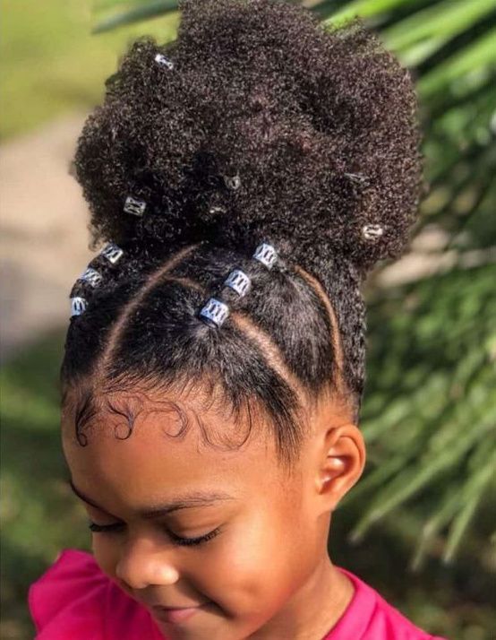 Cute Hairstyles For Girls - Natural Hairstyles for Little Girl (7)