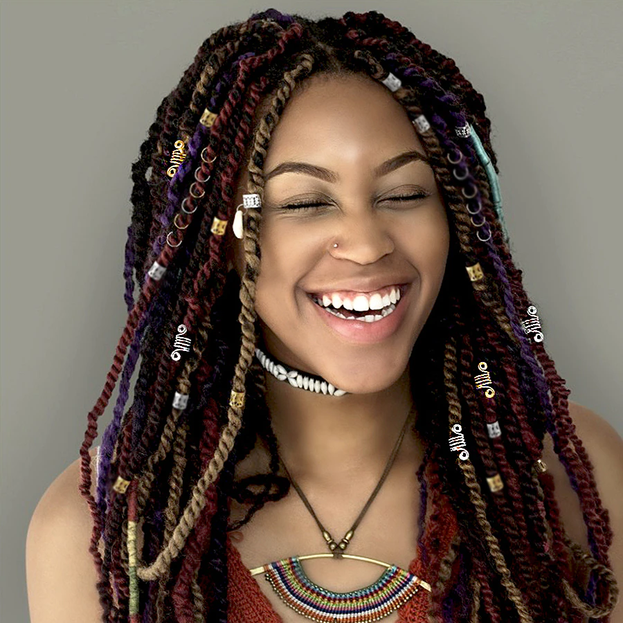 Decorated Dreadlocks