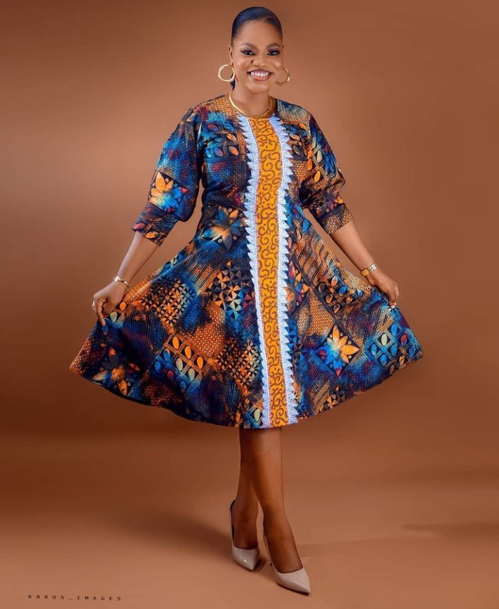 Trendy Ankara Short Gown Styles For Every Women (2)