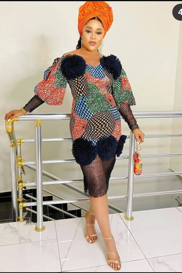 Trendy Ankara Short Gown Styles For Every Women (6)