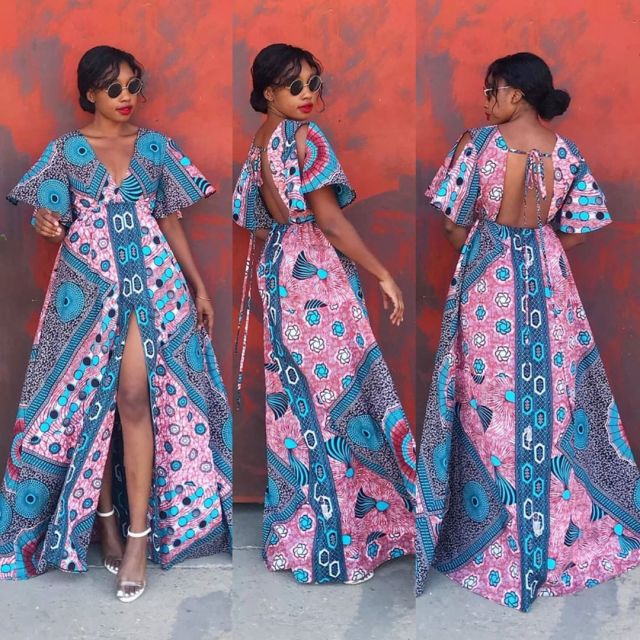 Beautiful Ankara Long Gowns Styles For All Occasions (17)