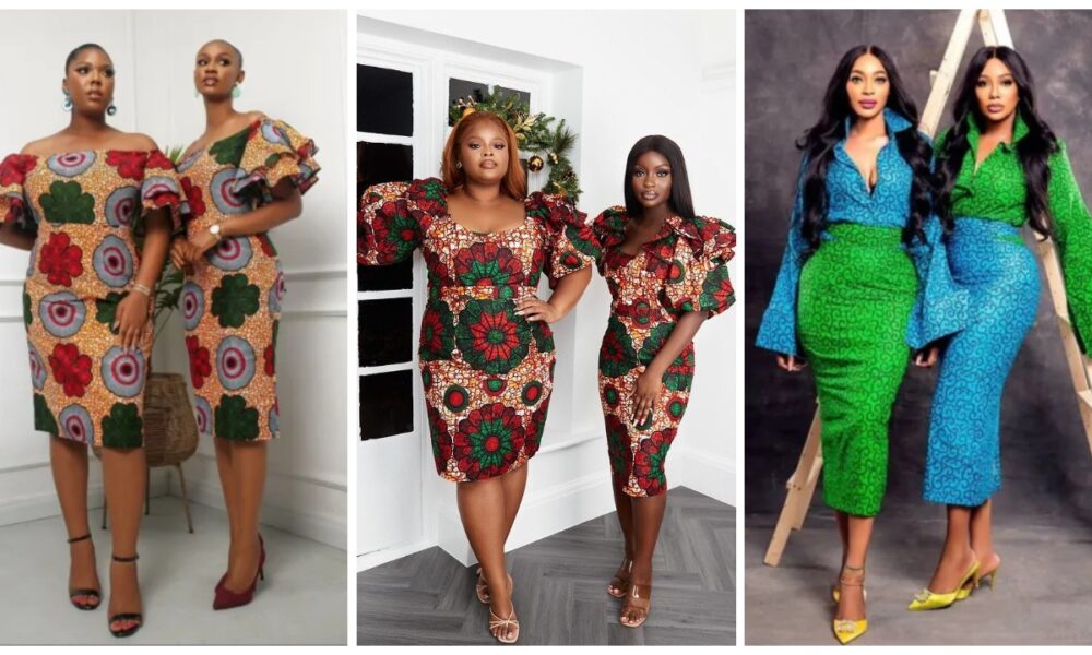 30 Amazing Ankara Styles For Twinning And Friends That Slay Together