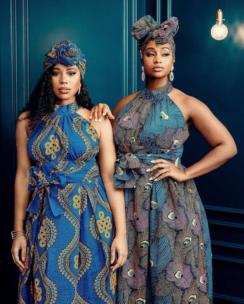 Amazing and Beautiful Ankara Styles For Friends That Slay Together (1)