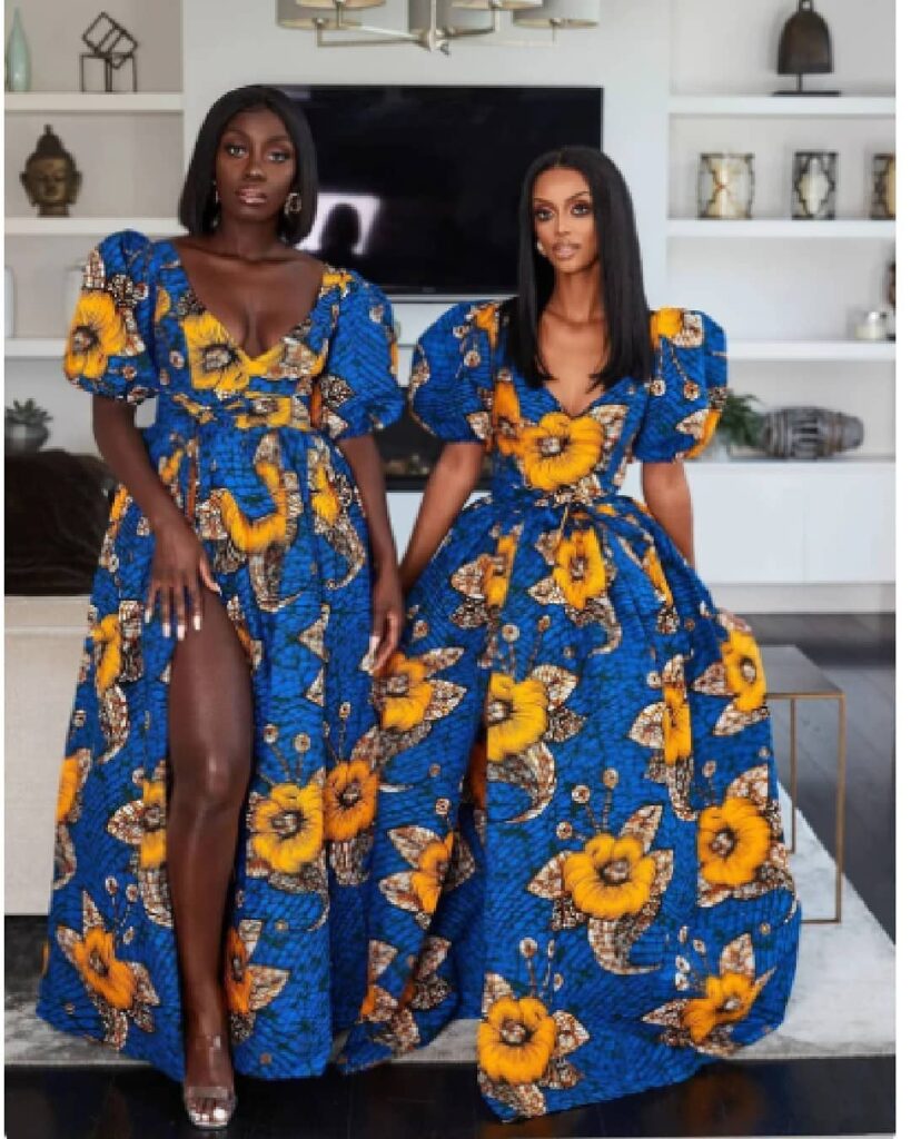 Amazing and Beautiful Ankara Styles For Friends That Slay Together (12)