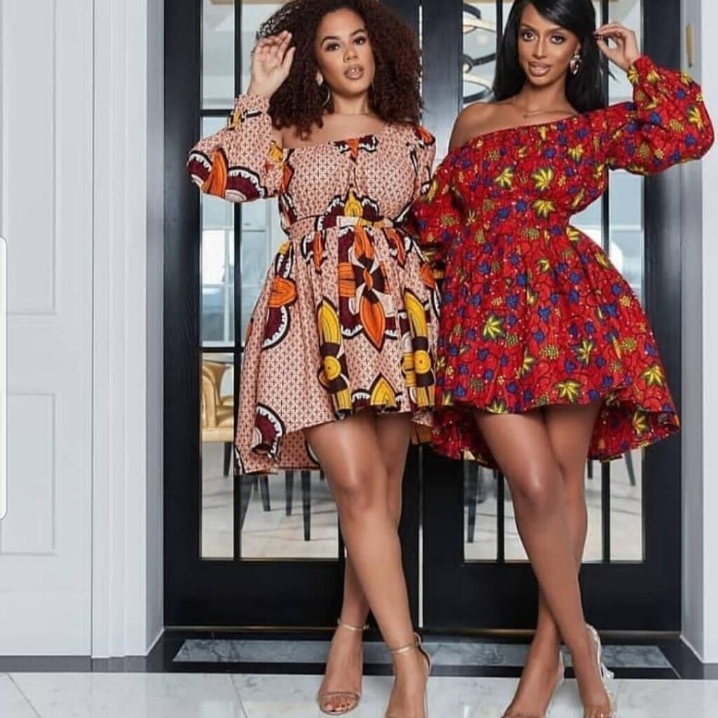 Amazing and Beautiful Ankara Styles For Friends That Slay Together (3)