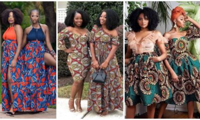 Amazing And Beautiful Ankara Styles For Friends That Slay Together