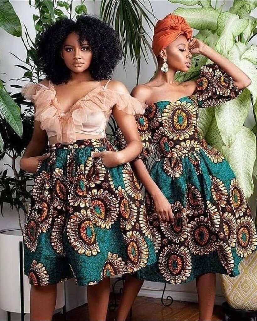 Amazing and Beautiful Ankara Styles For Friends That Slay Together (6)