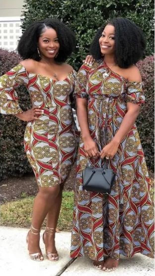 Amazing and Beautiful Ankara Styles For Friends That Slay Together (6)