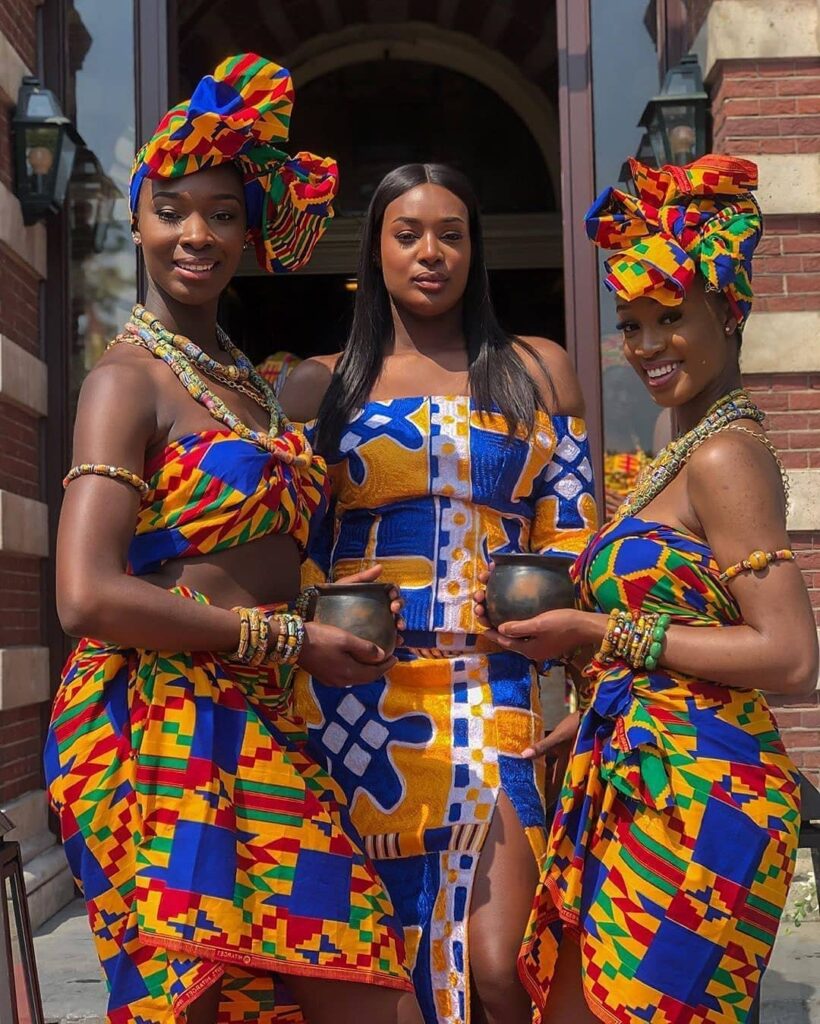 Amazing and Beautiful Ankara Styles For Friends That Slay Together (7)