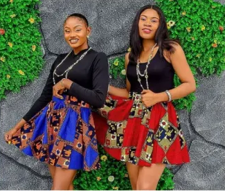 Amazing and Beautiful Ankara Styles For Friends That Slay Together (7)