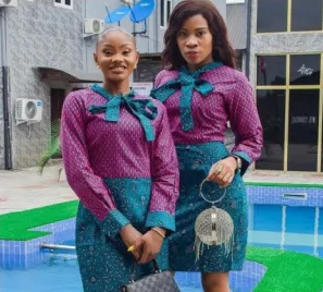 Amazing and Beautiful Ankara Styles For Friends That Slay Together (9)